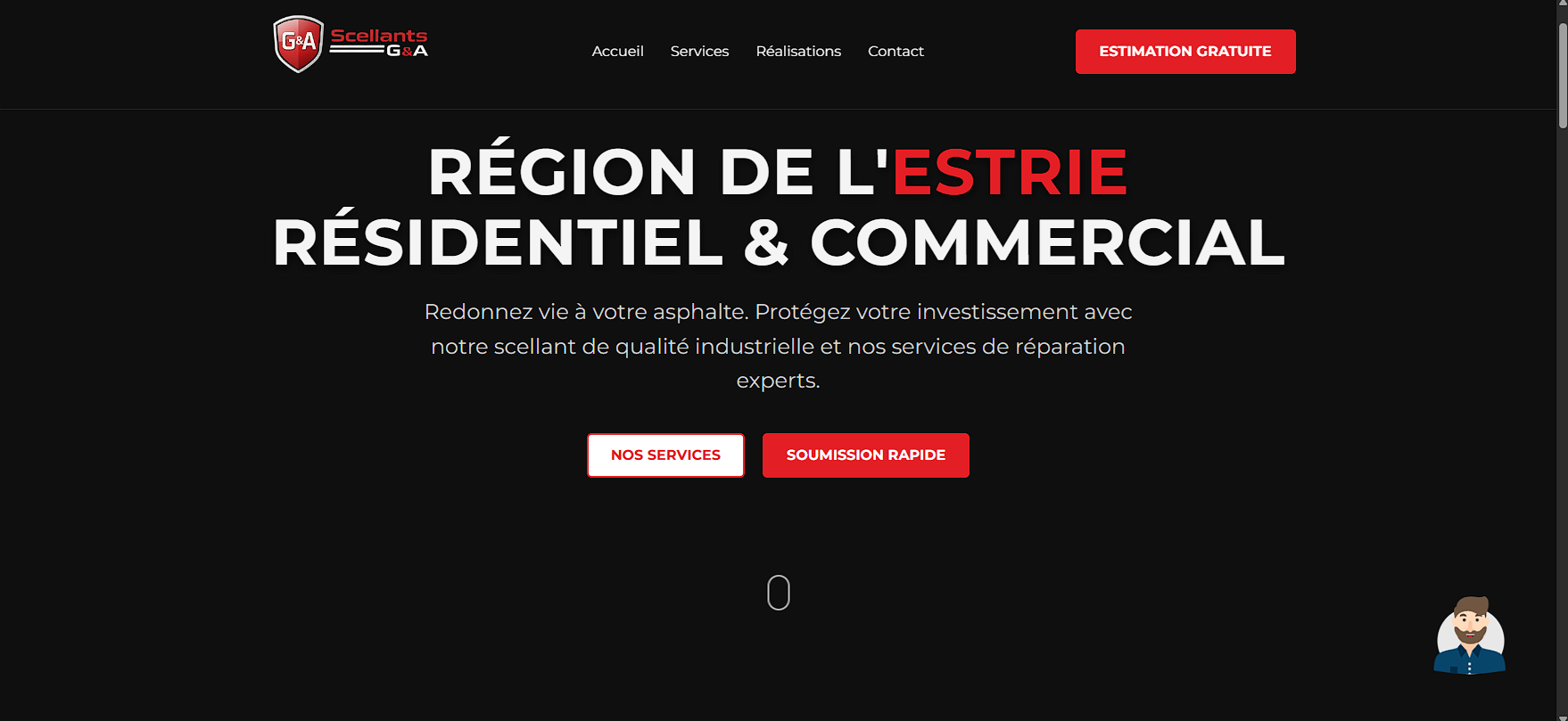 Site web Scellants G&A